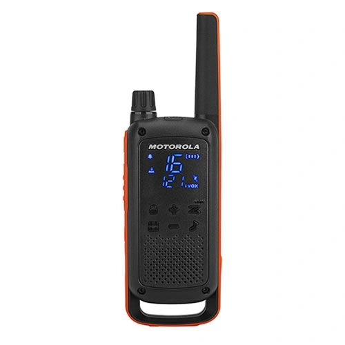 מכשיר קשר Motorola Talkabout T82 – תצוגה חכמה נעלמת ומסך מואר