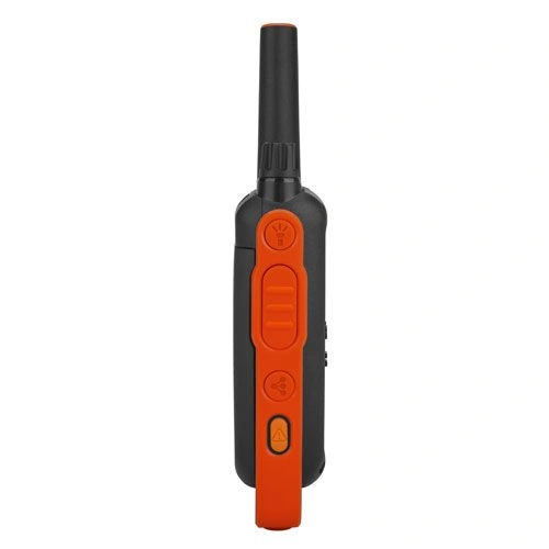 מכשיר קשר Motorola Talkabout T82 – מבט צד שמאל עם כפתורי שליטה